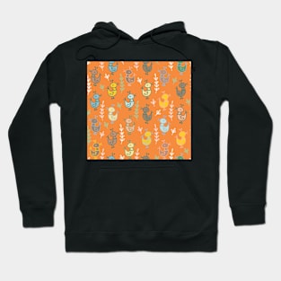 Chicken in the meadow Hoodie